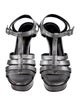 Saint Laurent Leather T-Strap Sandals