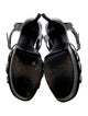 Saint Laurent Leather T-Strap Sandals