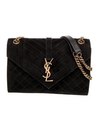 Saint Laurent Suede Envelope Medium