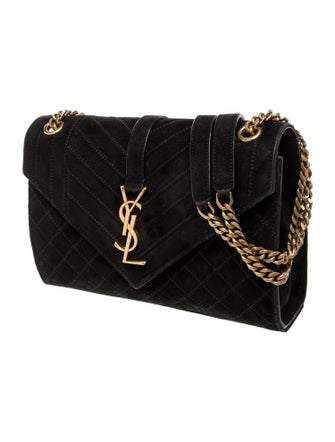 Saint Laurent Suede Envelope Medium