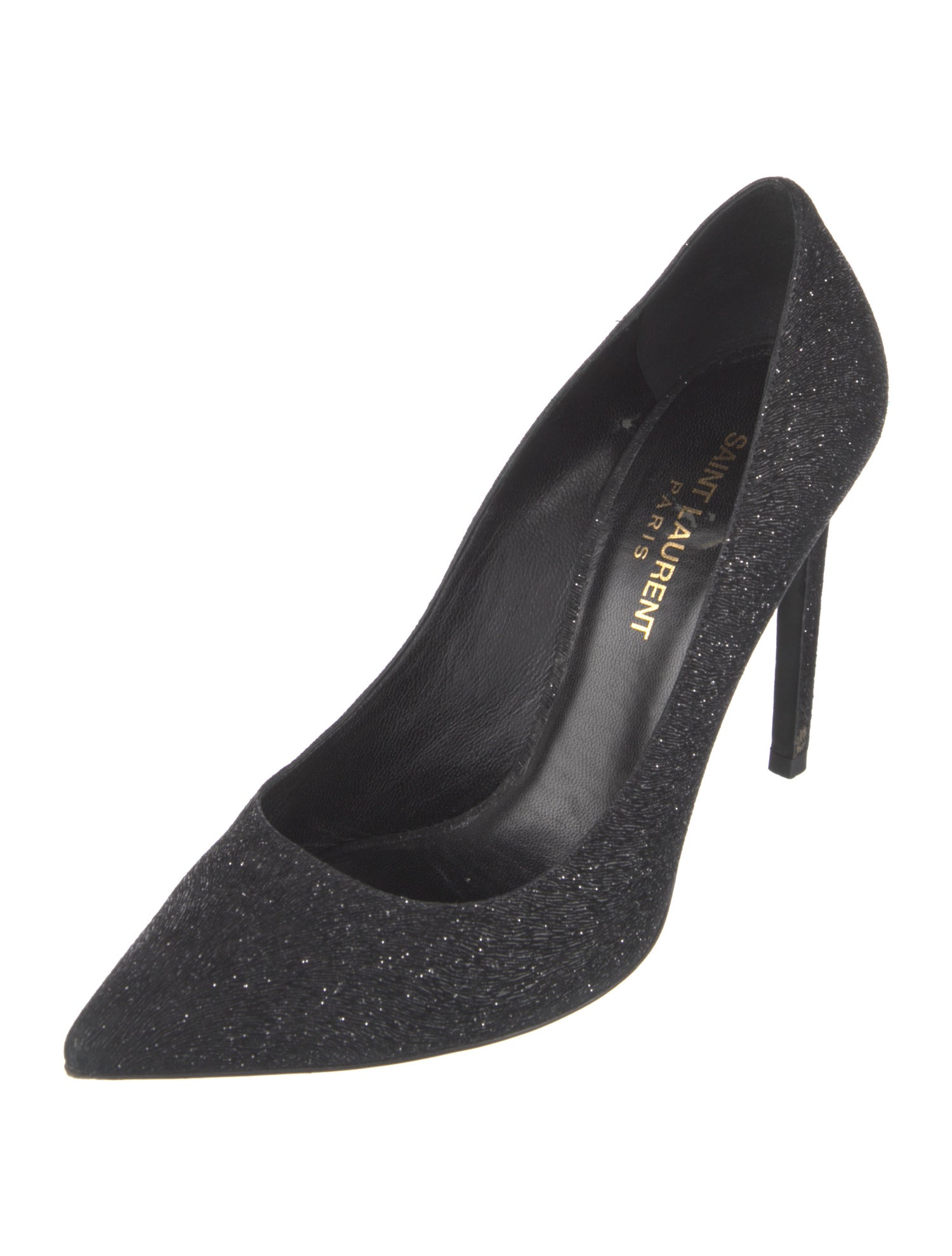 Saint Laurent Glitter Accents Pumps