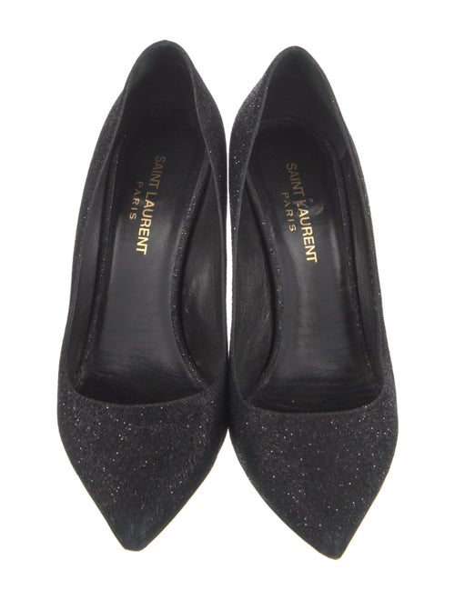 Saint Laurent Glitter Accents Pumps