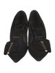 Roger Vivier Suede Bow Accents Pumps