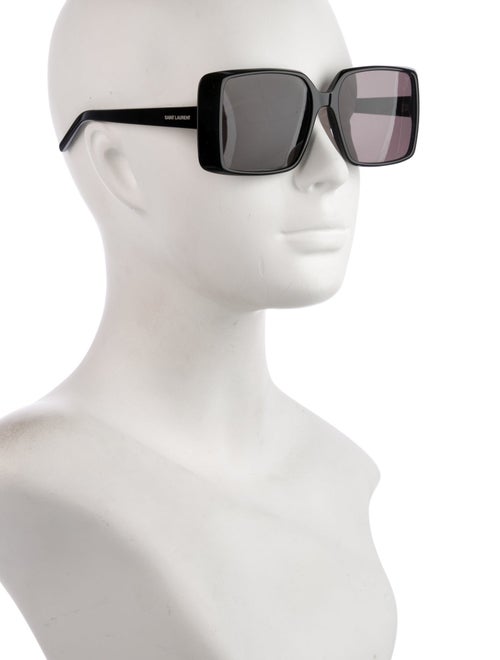 Saint Laurent Square Tinted Sunglasses