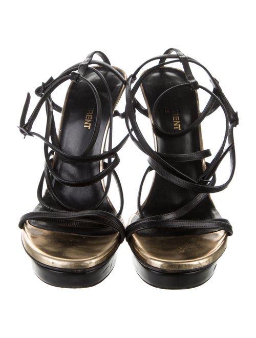 Saint Laurent Leather Sandals
