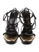 Saint Laurent Leather Sandals