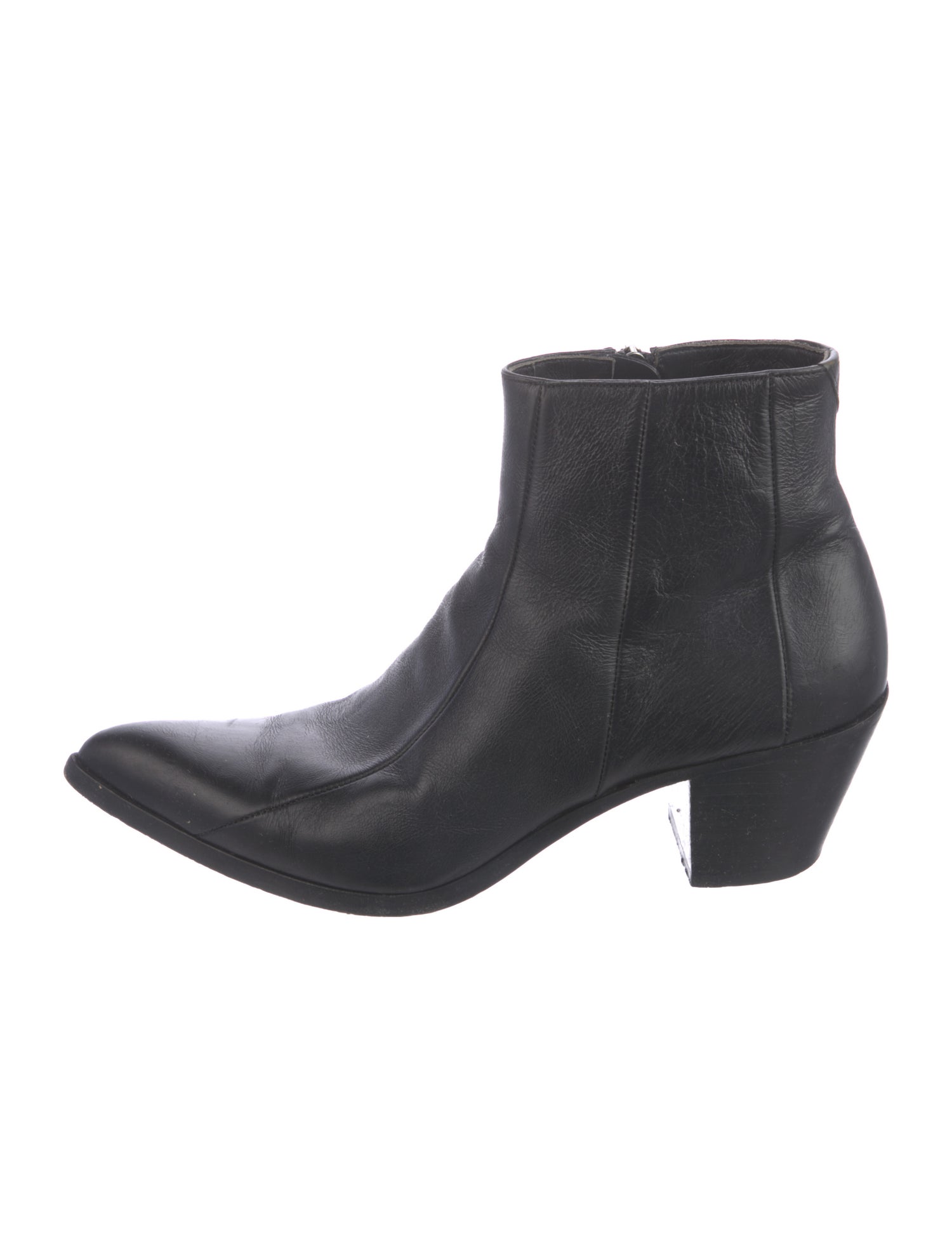 Saint Laurent Leather Boots