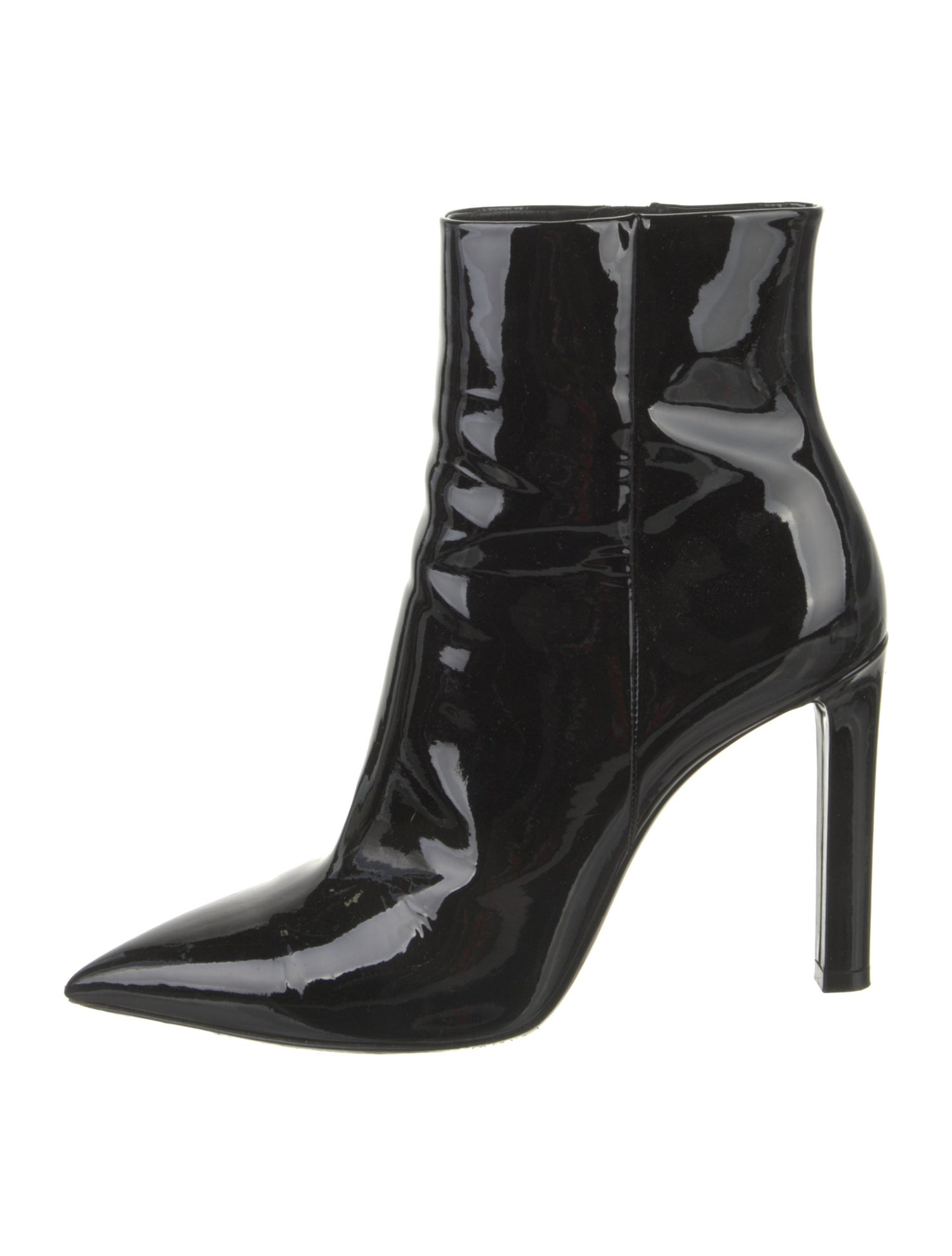 Saint Laurent Patent Leather Boots