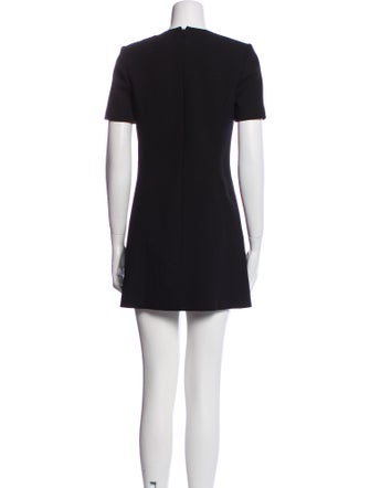 Saint Laurent Wool Mini Dress
