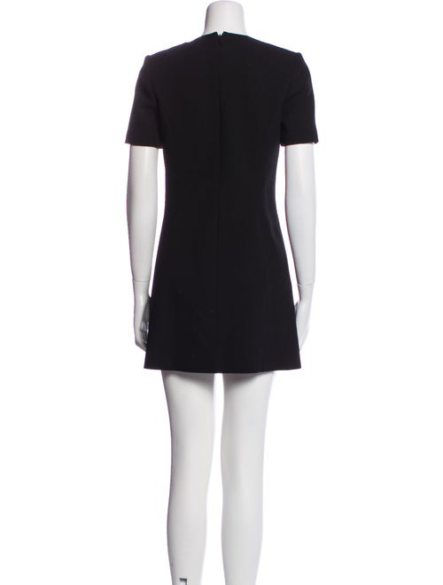 Saint Laurent Wool Mini Dress