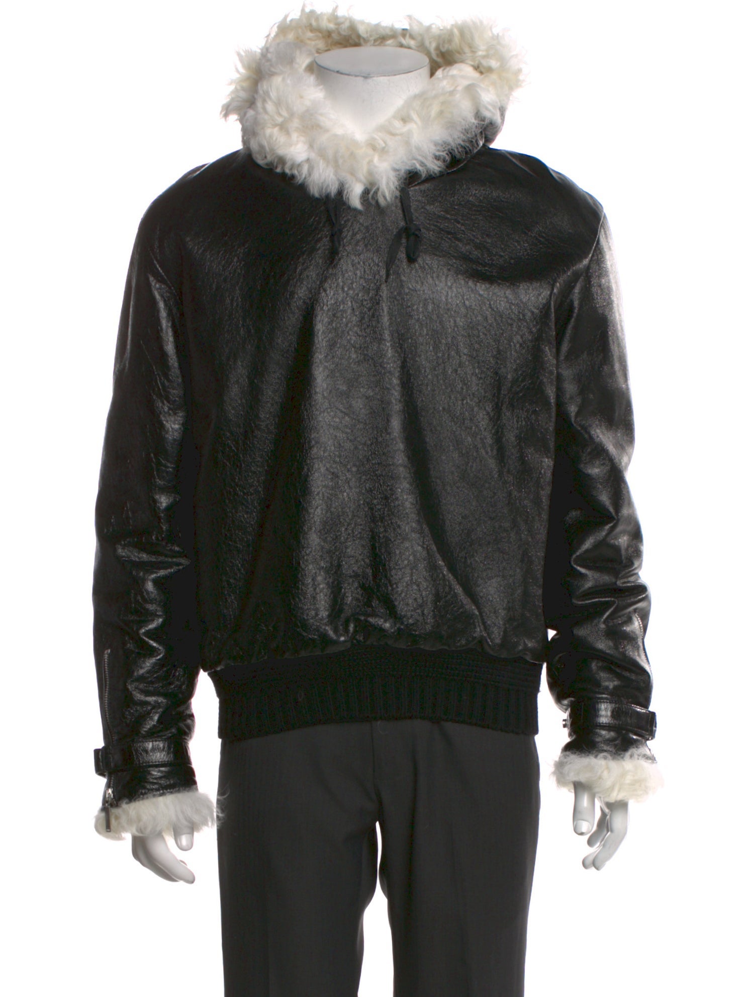 Saint Laurent 2017 Lambskin Hoodie