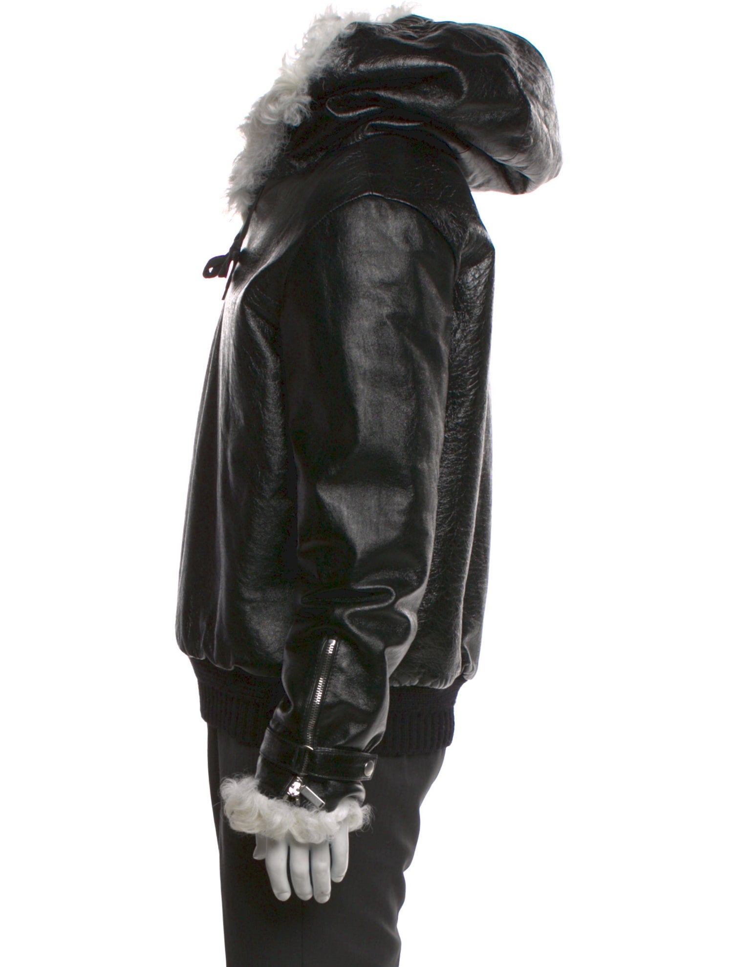 Saint Laurent 2017 Lambskin Hoodie