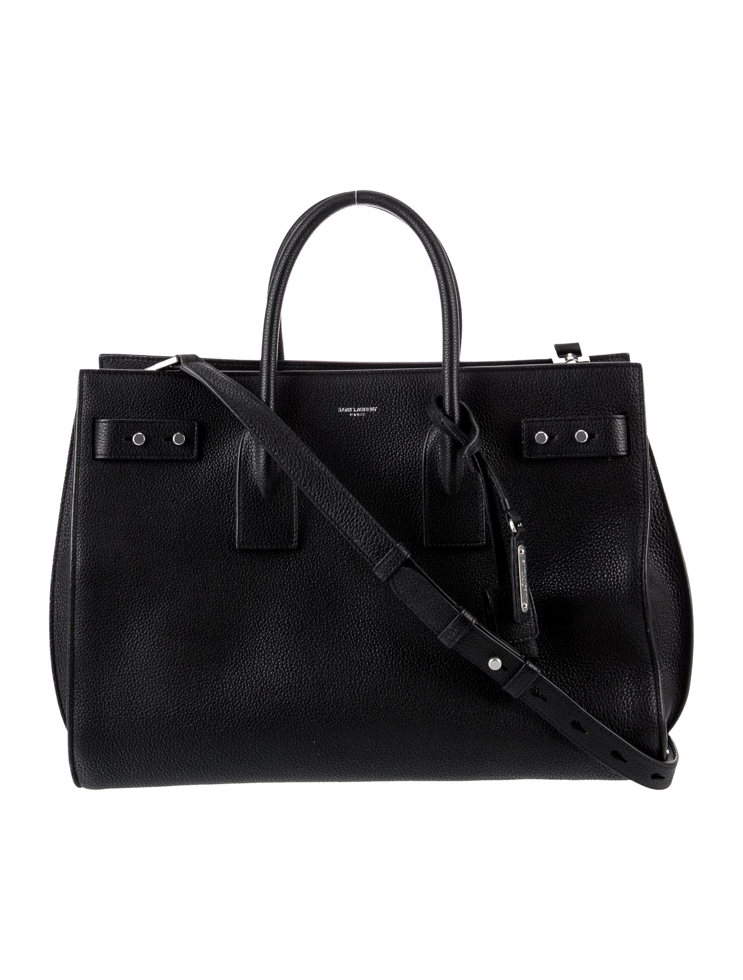 Saint Laurent Leather Sac De Jour Medium
