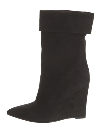Saint Laurent Suede Boots
