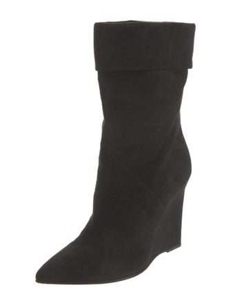 Saint Laurent Suede Boots