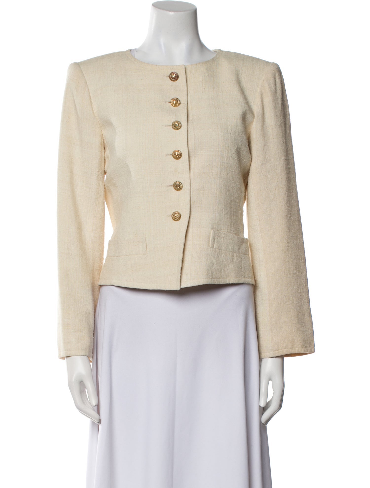 Yves Saint Laurent Rive Gauche Vintage 1980's Evening Jacket