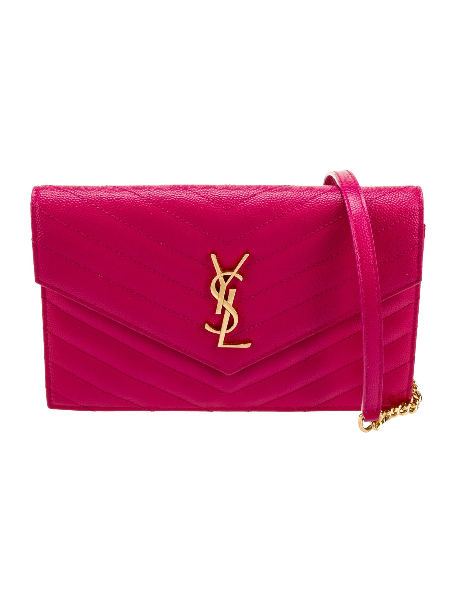 Saint Laurent Leather Envelope