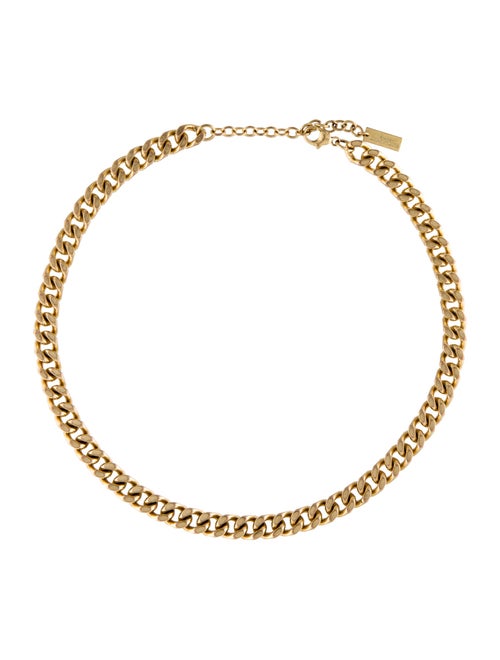 Saint Laurent Medium Curb Chain Necklace