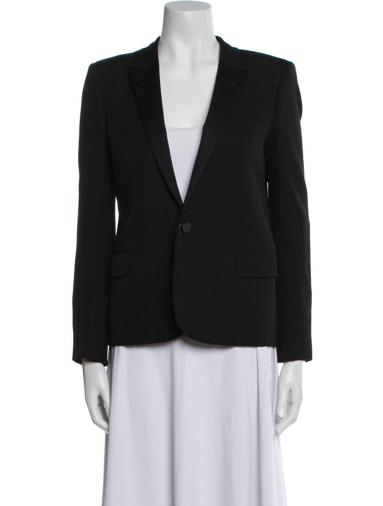 Saint Laurent Virgin Wool Blazer