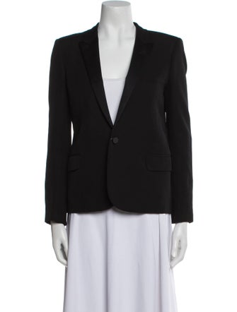 Saint Laurent Virgin Wool Blazer