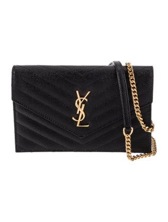 Saint Laurent Chevron Envelope