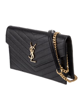 Saint Laurent Chevron Envelope