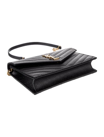 Saint Laurent Chevron Envelope
