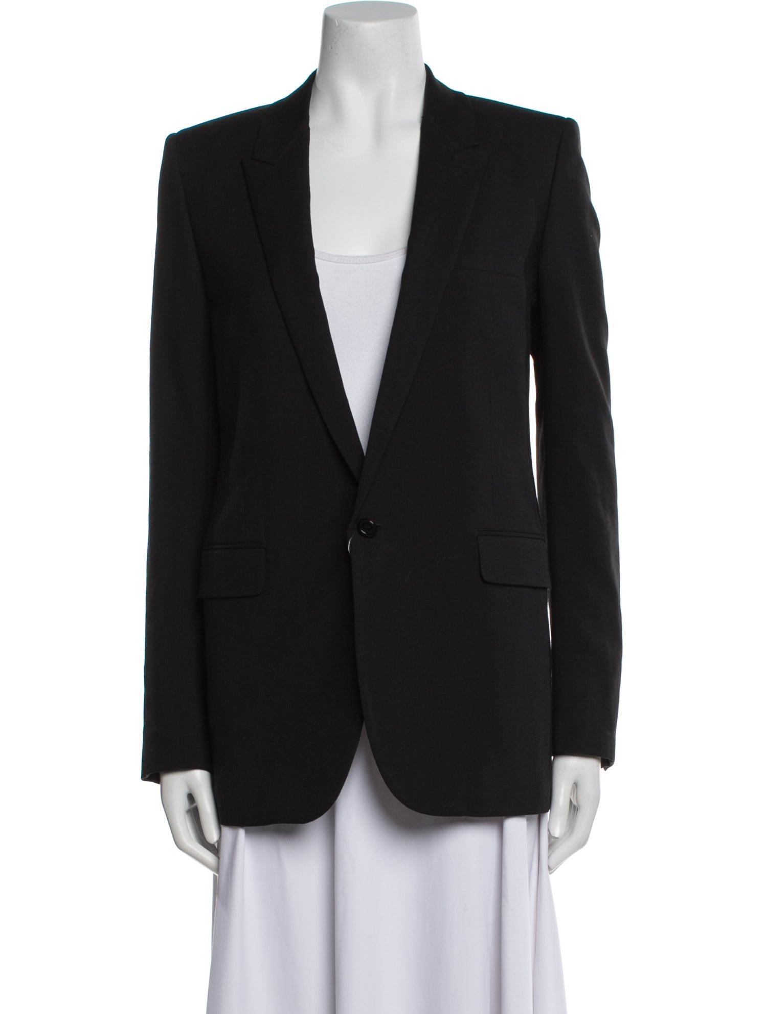 Saint Laurent Virgin Wool Blazer