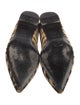 Saint Laurent Ponyhair Animal Print Flats