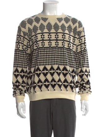 Saint Laurent 2022 Plaid Print Pullover