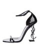 Saint Laurent Patent Leather Sandals