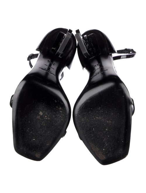 Saint Laurent Patent Leather Sandals