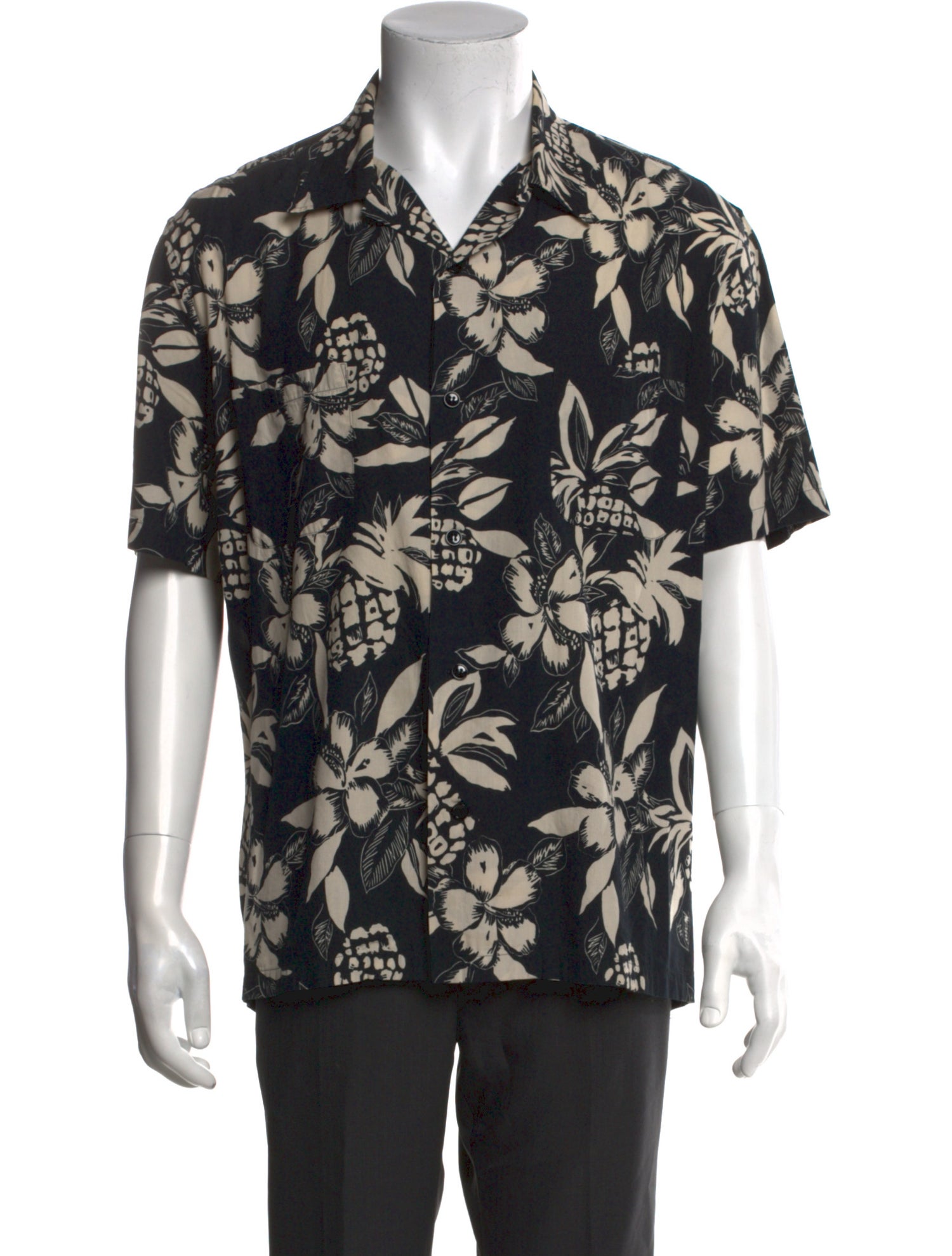 Saint Laurent 2016 Floral Print Shirt