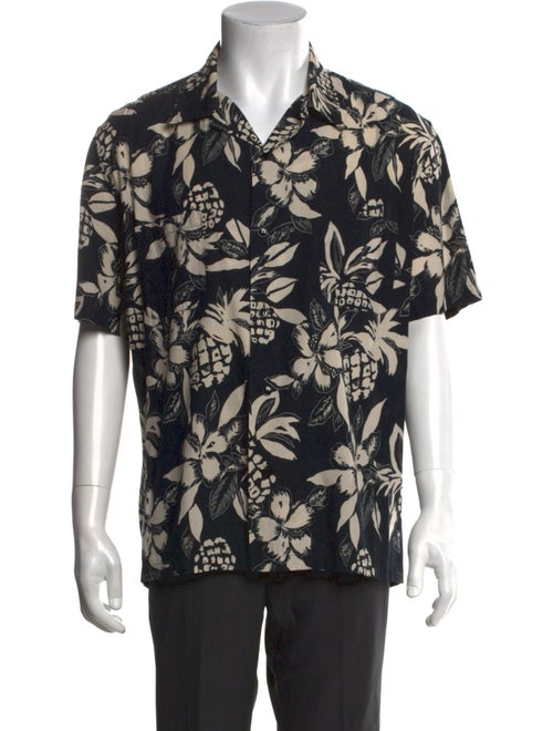 Saint Laurent 2016 Floral Print Shirt