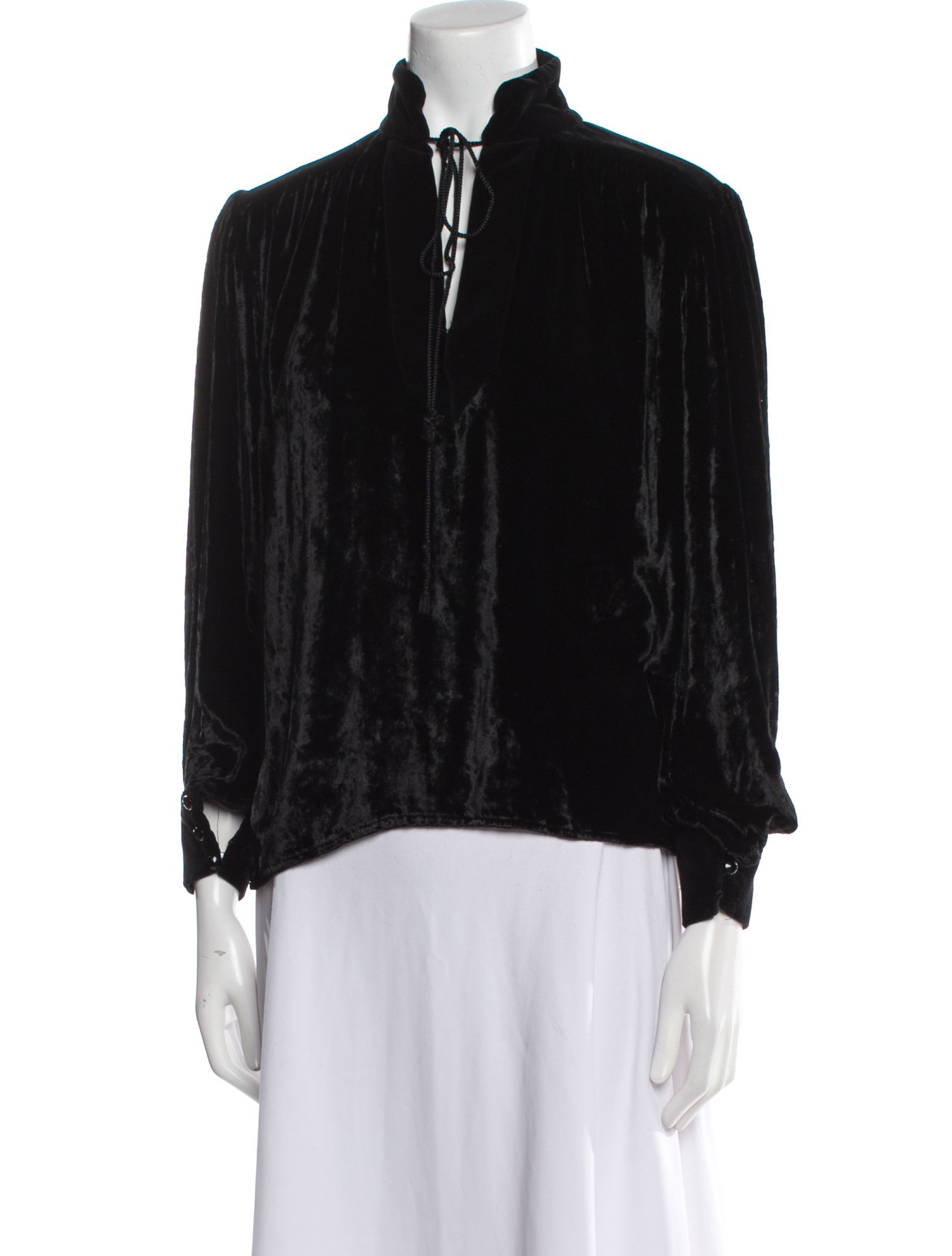 Yves Saint Laurent Rive Gauche Vintage 1986 Blouse