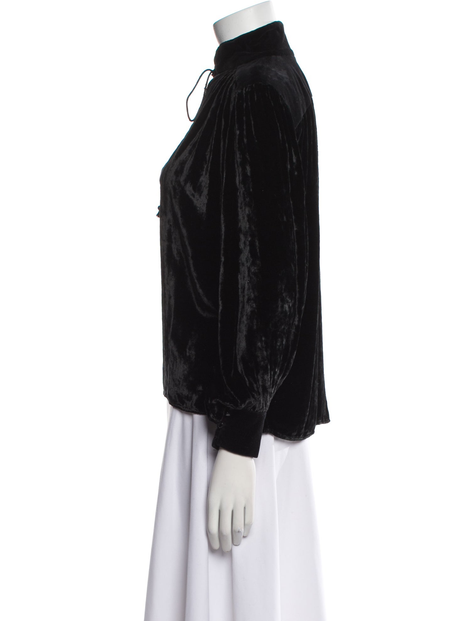 Yves Saint Laurent Rive Gauche Vintage 1986 Blouse