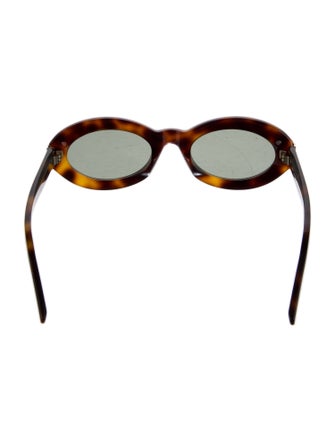 Saint Laurent Round Tinted Sunglasses