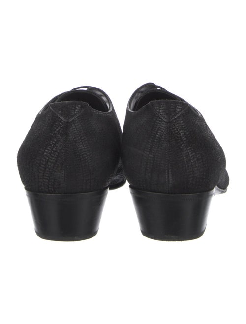 Saint Laurent Lizard Derby Shoes