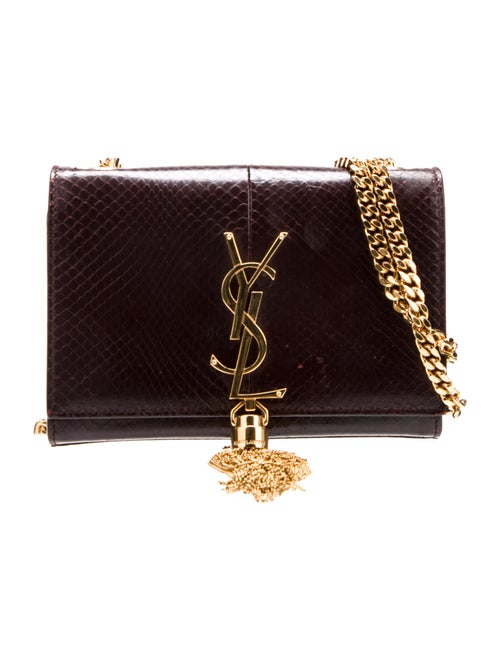 Saint Laurent Snakeskin Kate Small