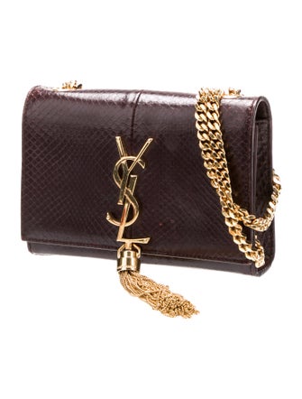 Saint Laurent Snakeskin Kate Small
