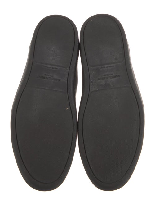 Saint Laurent Leather Lace-Up Boots