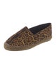 Saint Laurent Suede Animal Print Espadrilles