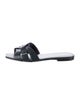 Saint Laurent Leather Slides