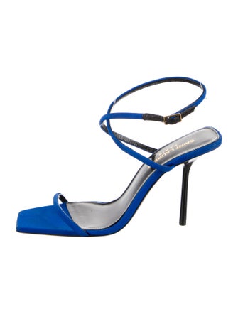 Saint Laurent Satin Sandals