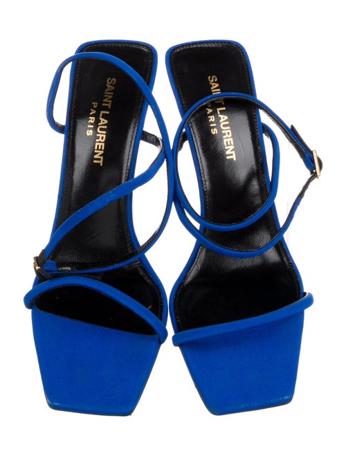 Saint Laurent Satin Sandals
