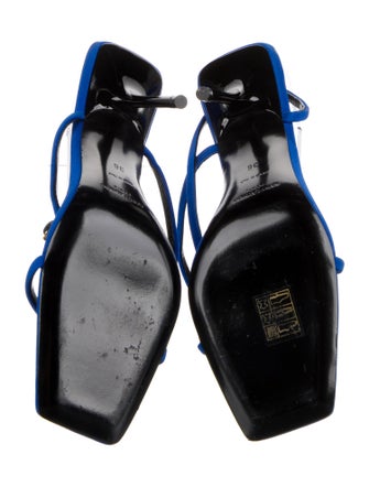 Saint Laurent Satin Sandals