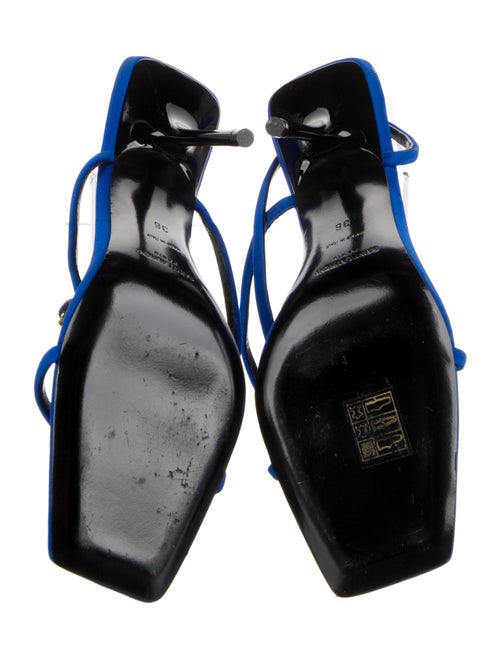 Saint Laurent Satin Sandals