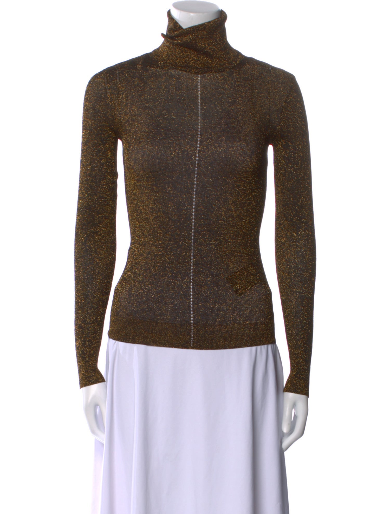 Saint Laurent Wool Turtleneck Top