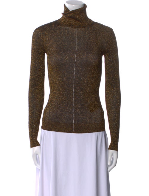 Saint Laurent Wool Turtleneck Top