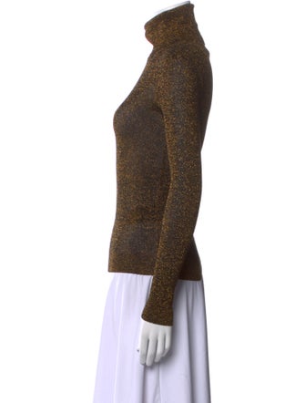 Saint Laurent Wool Turtleneck Top